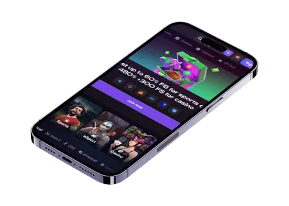 Dexsport.io i mobilen med bonus för sport och casino