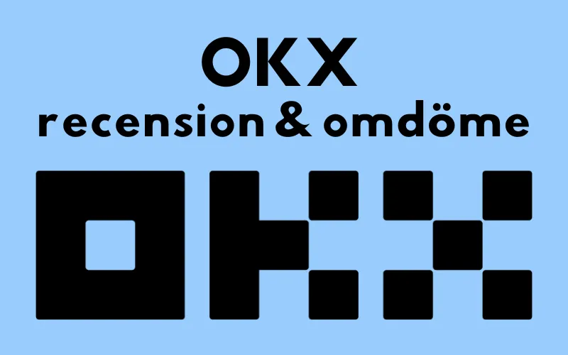 OKX-logotypen och rubriken ”OKX recension & omdöme”