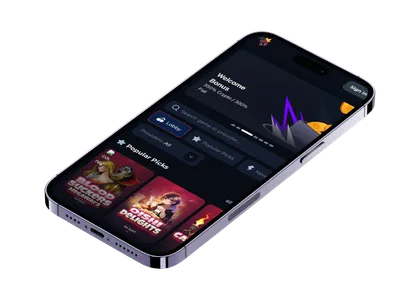Rollion.bet i mobilen med välkomstbonus och Popular Picks