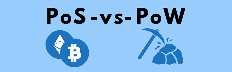 proof of stake vs proof of work